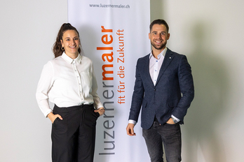 Josua Rieder, Kassier,Alessia Colledani, Marketing und Ausbildung